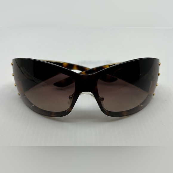 Marc Jacobs MJ 095/S Tortoiseshell Gold-Hinged Sunglasses - Picture 2 of 15